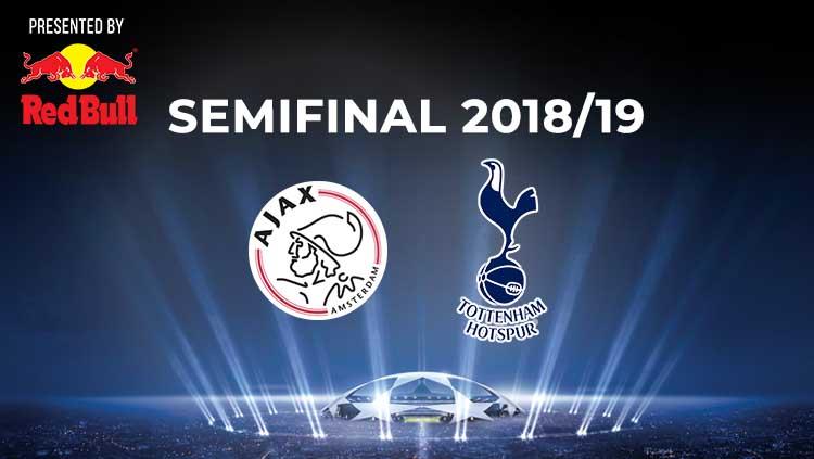 Semifinal Liga Champions 2018/19: Ajax vs Tottenham Hotspur.
