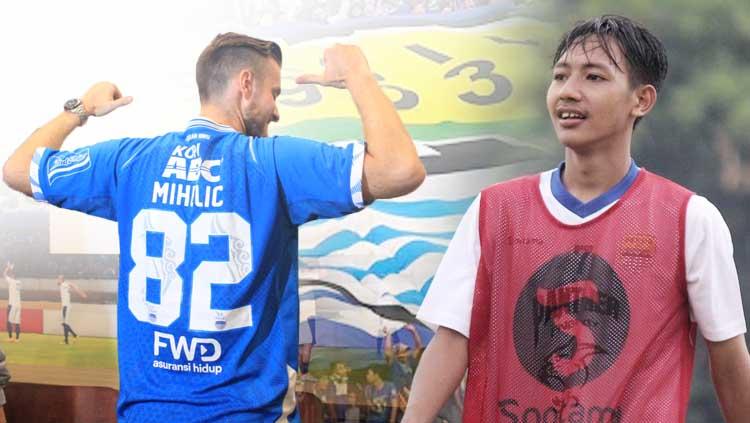 Rene Mihelic dan Beckham Putra Nugraha.