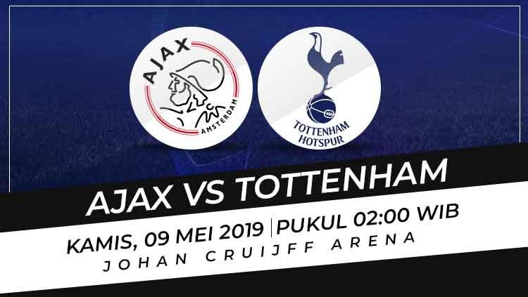 Beredar tiket palsu jelang laga semifinal Liga Champions 2018/19 antara Ajax vs Tottenham Hotspur.