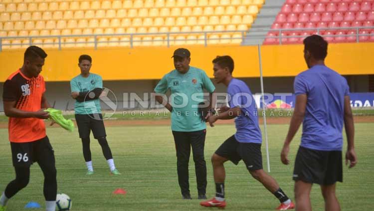 Sriwijaya FC saat sedang latihan di Palembang.jpg Copyright: Muhammad Effendi/INDOSPORT