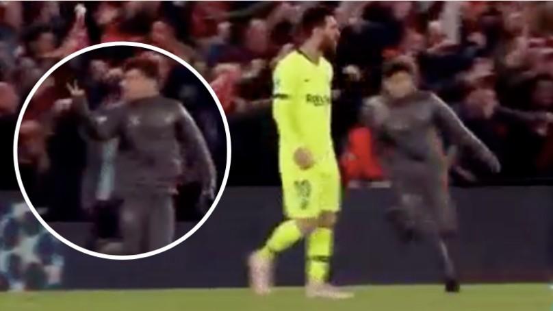 Lionel Messi Dihina Ballboy Liverpool