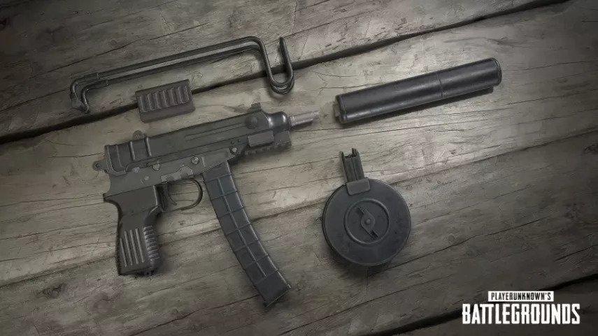 Skorpion, senjata baru PUBG Copyright: Fox Sports