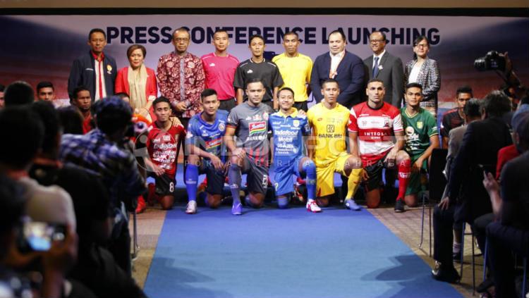 Launching Shopee Liga 1 2019. Foto: Herry Ibrahim/INDOSPORT