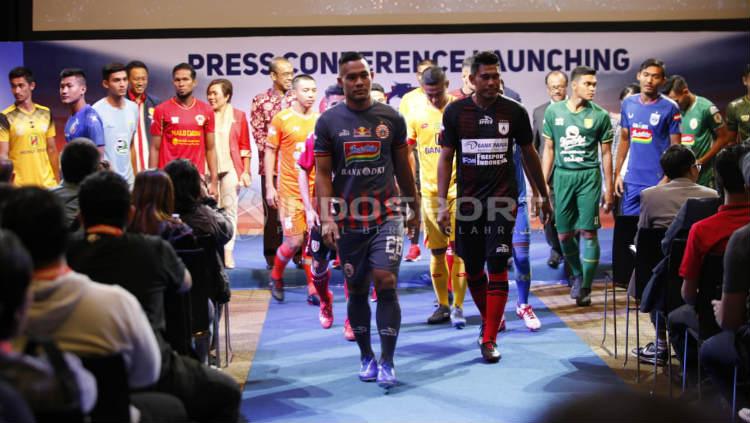 Launching Shopee Liga 1 2019. Foto: Herry Ibrahim/INDOSPORT