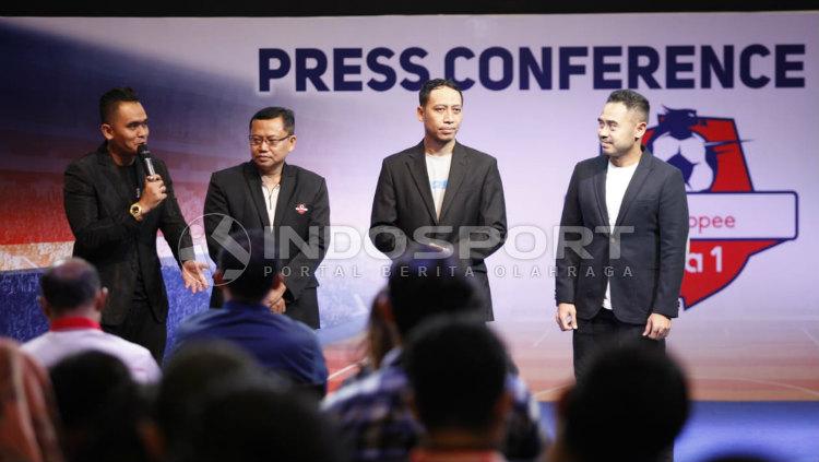 Launching Shopee Liga 1 2019. Foto: Herry Ibrahim/INDOSPORT Copyright: Herry Ibrahim/INDOSPORT
