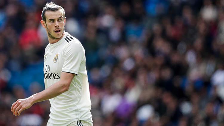 Bintang Real Madrid, Gareth Bale, sempat menjadi olok-olok di dunia maya karena hanya menjadi 'wasit' di dalam latihan timnya. - INDOSPORT