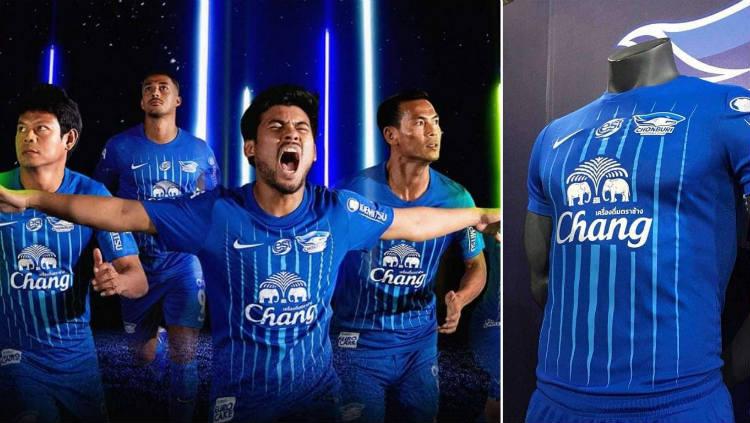 Jersey Chonburi FC untuk Thai League 1 2019 (Foto: Fox Sports Asia) Copyright: Fox Sports Asia