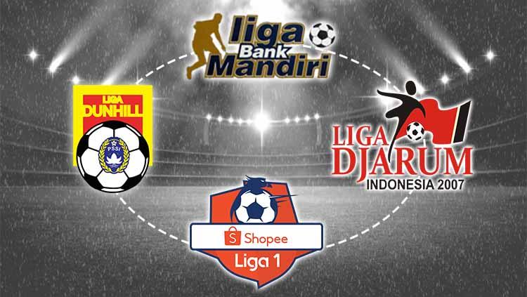 Seperempat Abad Era Profesional, Tahun Perak Sepak bola Indonesia. Grafis: Yanto/Indosport.com - INDOSPORT