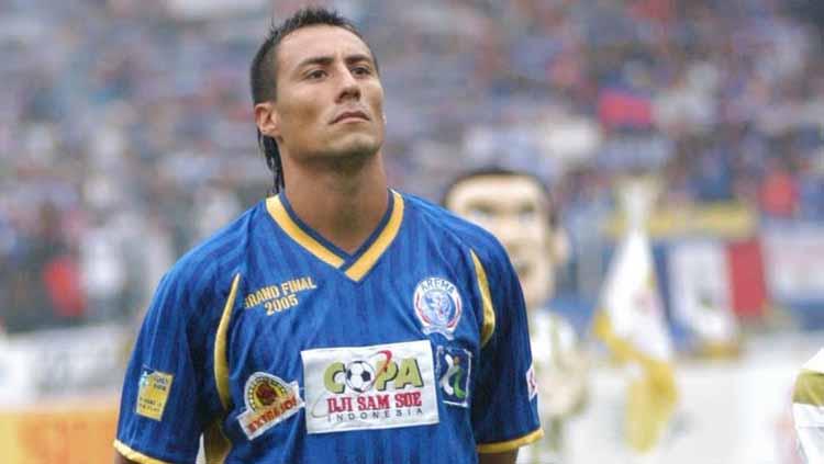 Franco Hita legenda Arema FC Copyright: Instazu