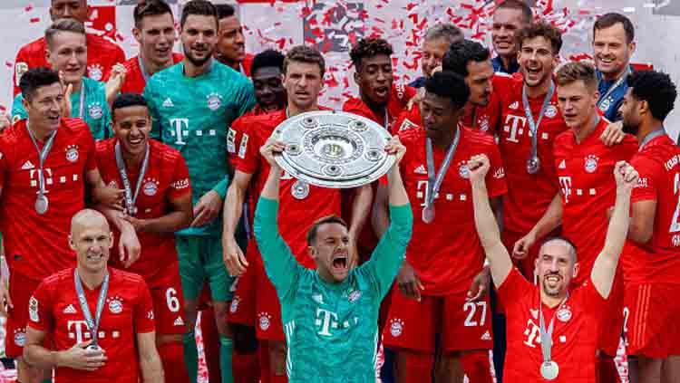 Bayern Munchen juara Bundesliga 2018-19.