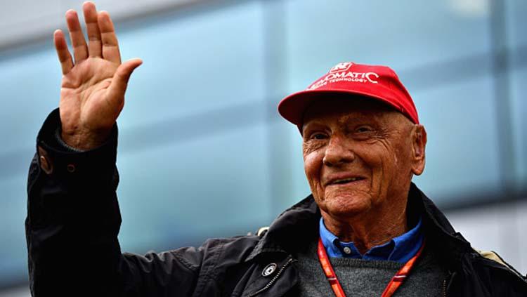 Keluarga Niki Lauda akan jual saham legenda F1 tersebut yang sampai saat ini masih mengendap di tim Mercedes. Dan Mullan/Getty Images.