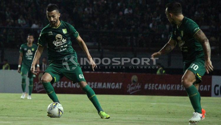 Dzhalilov di laga melawan Kalteng Putra, Selasa (21/05/19). Copyright: Fitra Herdian/INDOSPORT