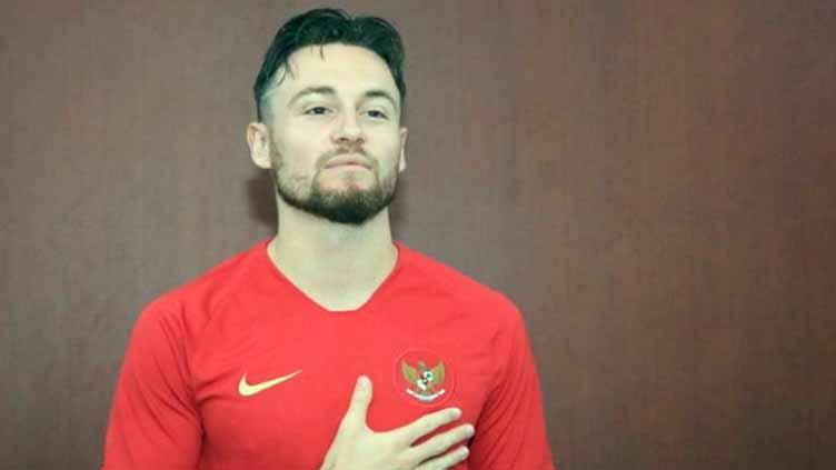 Pemain PSM Makassar, Marc Klok dipanggil Timnas Indonesia. Foto: Akbar/celebesmedia.id