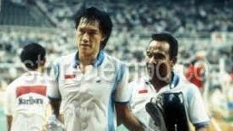 Legenda bulutangkis Tanah Air Eddy Kurniawan yang menjadi bagian Tim Indonesia juara Piala Sudirman 1989. Copyright: Tempo Store