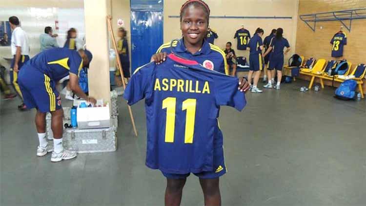 Leidy Asprilla, pemain timnas wanita Kolombia ditemukan tewas di hutan. Foto: marca.com Copyright: marca.com