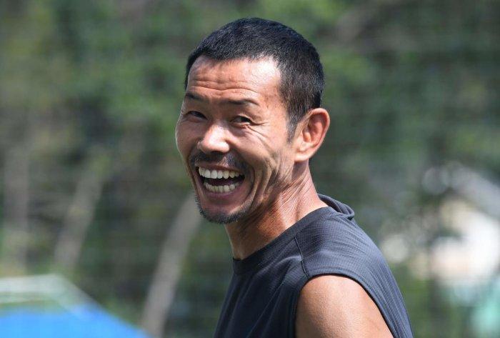 Ayah Son Heung-min, Son Woong-jung, mendidik putranya dengan keras. Foto: AFP Copyright: AFP