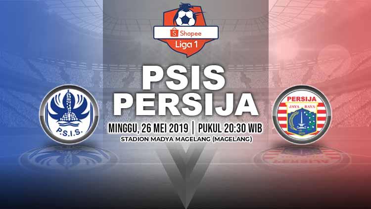 Pertandingan PSIS Semarang vs Persija Jakarta. Grafis: Yanto/Indosport.com - INDOSPORT
