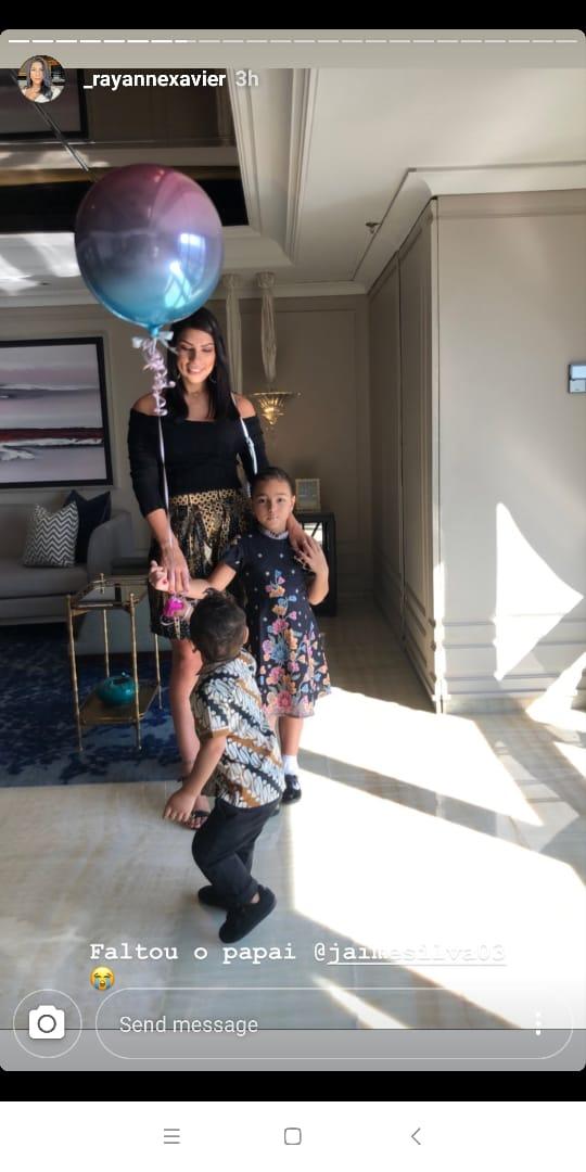 Rayanne, istri Jaimerson da Silva Xavier Copyright: instagram.com/_rayannexavier