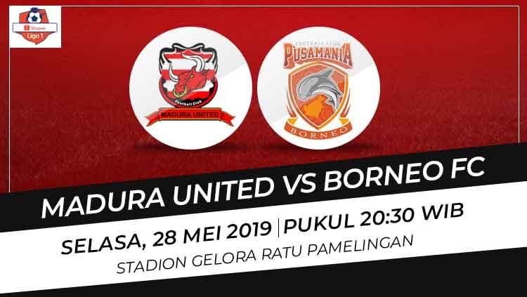 Prediksi Madura United vs Borneo FC.