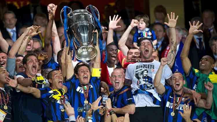 Inter Milan juara Liga Champions 2010. Copyright: Ama/Corbis/GettyImages