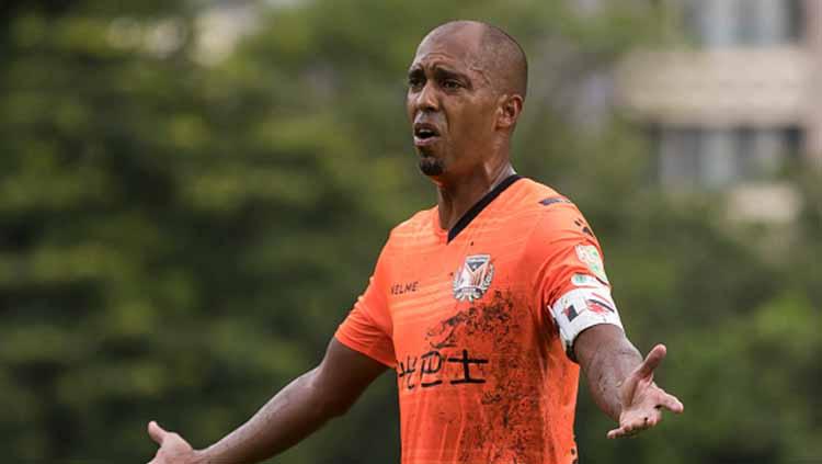 Fabio Lopes Alcantara, salah satu mantan pemain asing Persib Bandung yang masih aktif meskipun sudah berusia 42 tahun. Power Sport Images/Getty Images