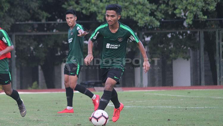 Persita Tangerang dilaporkan sempat melakukan pendekatan ke winger Timnas Indonesia U-23, Hambali Tolib. - INDOSPORT