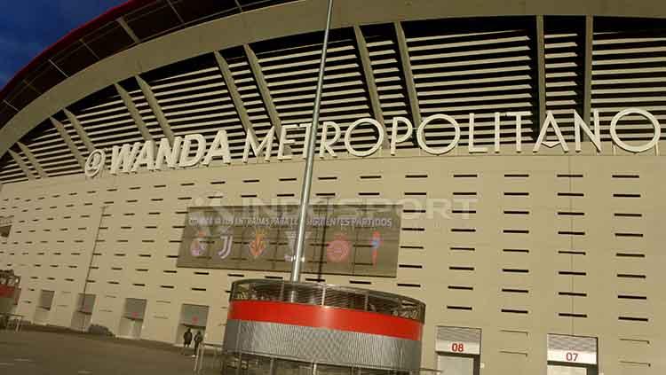 Stadion Wanda Metropolitano yang akan menghelat partai final Liga Champions 2018-19.