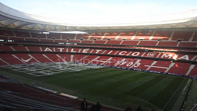 Stadion Wanda Metropolitano yang akan menjadi saksi dari juara Liga Champions 2018-19.