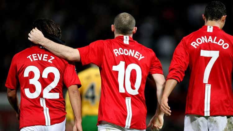 Belum habis, eks Manchester United, Wayne Rooney sempat mencetak gol indah untuk Derby County di EFL Championship kontra Stoke City. - INDOSPORT