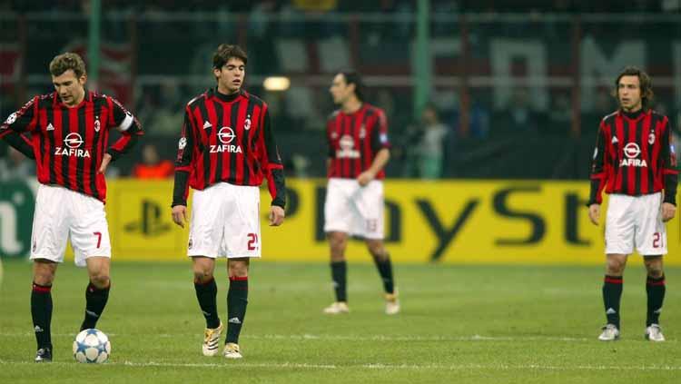 Kaka, Andriy Shevchenko dan Hernan Crespo. Foto: squawka Copyright: squawka