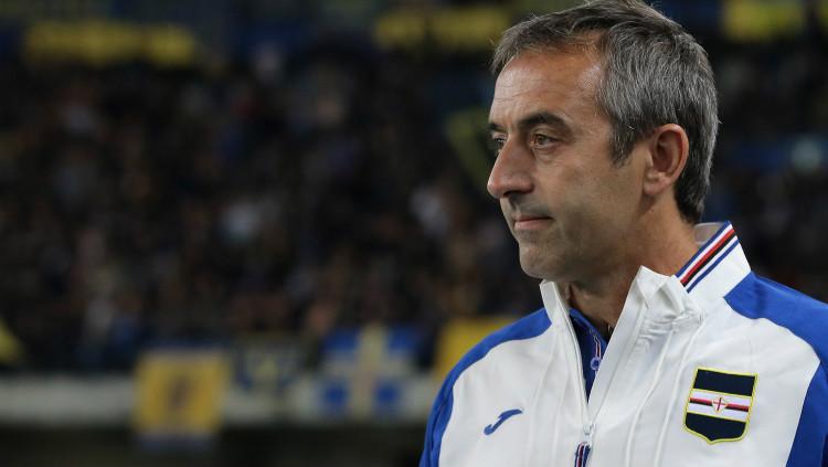 Marco Giampaolo pelatih Sampdoria yang selangkah lagi bakal melatih AC Milan.(Foto: DBasia.news)