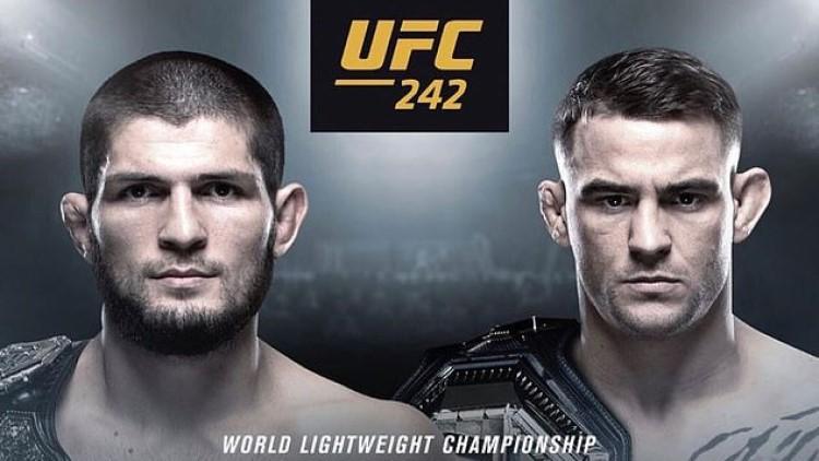 Khabib Nurmagomedov akan berhadapan dengan Dustin Poirier pada 7 September di Abu Dhabi - INDOSPORT
