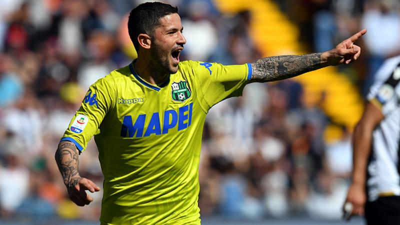 Stefano Sensi, bintang klub sepak bola Sassuolo Copyright: Alessandro Sabattini / Stringer / Getty Images