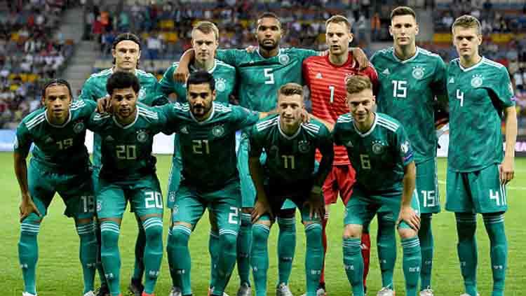 Susunan pemain jerman