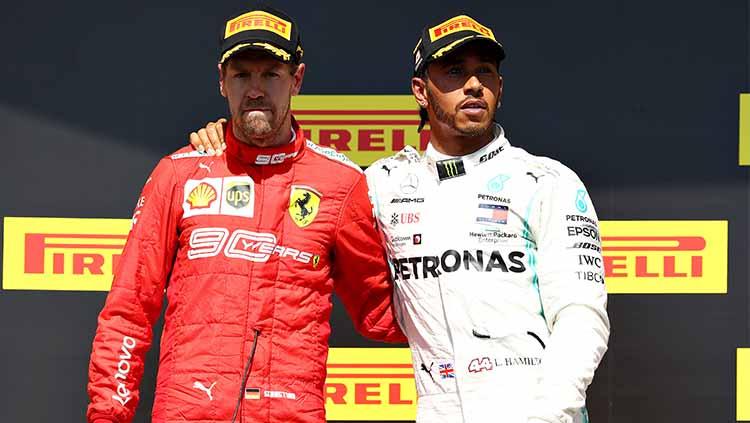 Lewis Hamilton mulai merasa was-was takut melakukan blunder usai gagal meraih posisi juara pertama di F1 GP Singapura 2019, Minggu (22/9/19). - INDOSPORT