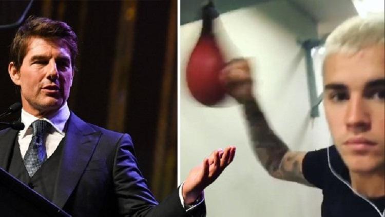 Justin Bieber menantang Tom Cruise untuk berduel di Octagon - INDOSPORT