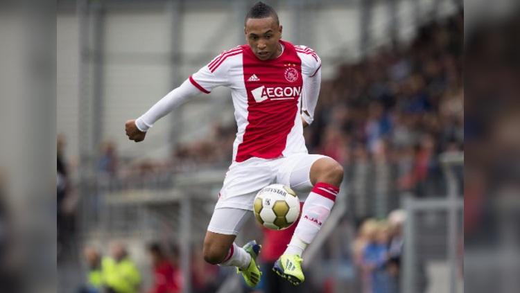 Pemain Berdarah Indonesia Kenny Tete yang sempat bermain untuk Ajax Amsterdam dan kini jagi penggawa Timnas Belanda. (Foto: Tjerkstra Media) Copyright: Tjerkstra Media
