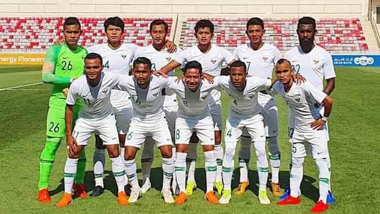 Timnas Indonesia saat menjalani laga persahaba Copyright: Instagram/@bangbes