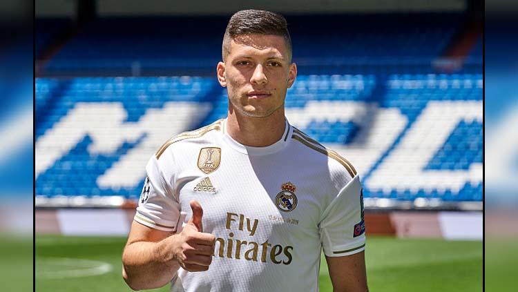 Luka Jovic, resmi diperkenalkan Real Madrid Copyright: Quality Sport Images/GettyImages