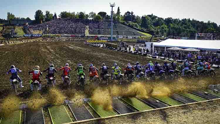Seri kejuaraan Motorcross Grand Prix (MXGP) 2019 di Palembang akan dialihkan dari Jakabaring Sports City ke depan Hotel Wyndhan Jakabaring. - INDOSPORT