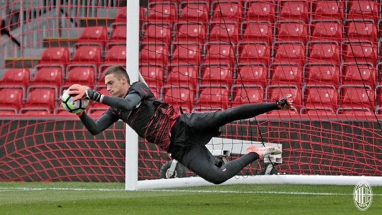 Kiper AC Milan, Alessandro Plizzari.