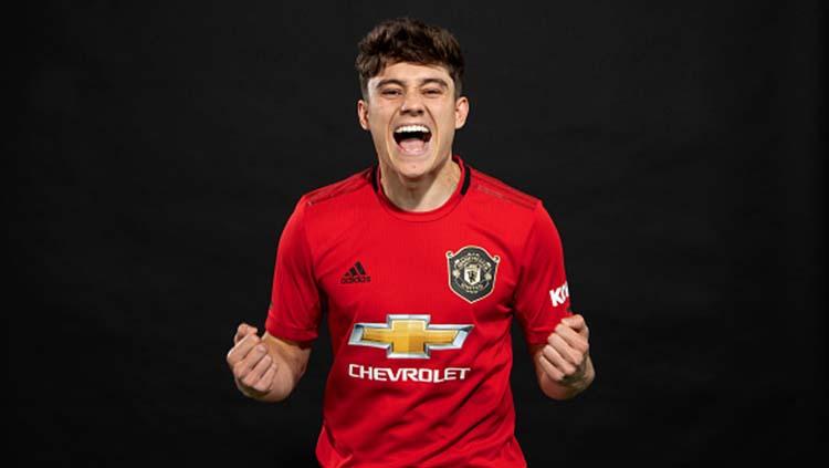 Daniel James rekrutan anyar Man United. Copyright: Manchester United/Man Utd via Getty Images