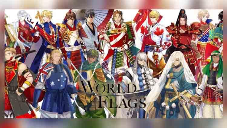 Karakter anime samurai peserta jelang Olimpiade 2020