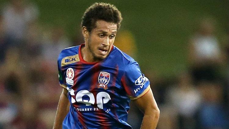 Pemain Timnas Vanuatu Mitch Cooper.