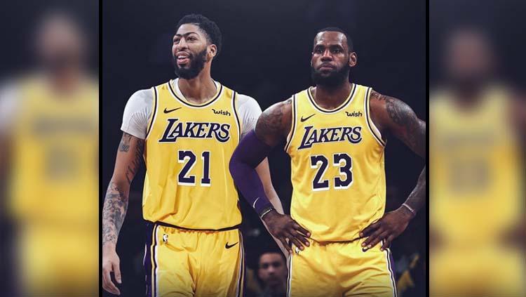 Anthony Davis resmi ke LA Lakers. Copyright: Instagram Sports Illustrated