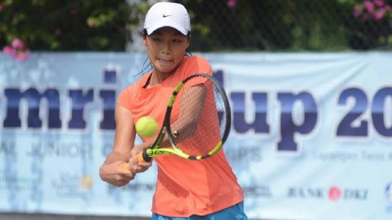 Janice Tjen, petenis junior putri Indonesia. - INDOSPORT