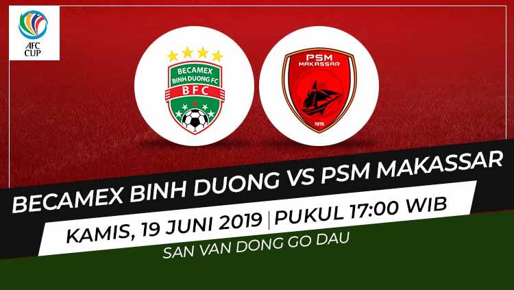 Prediksi Pertandingan Piala Afc 2019 Becamex Binh Duong Vs Psm Makassar Indosport 6134