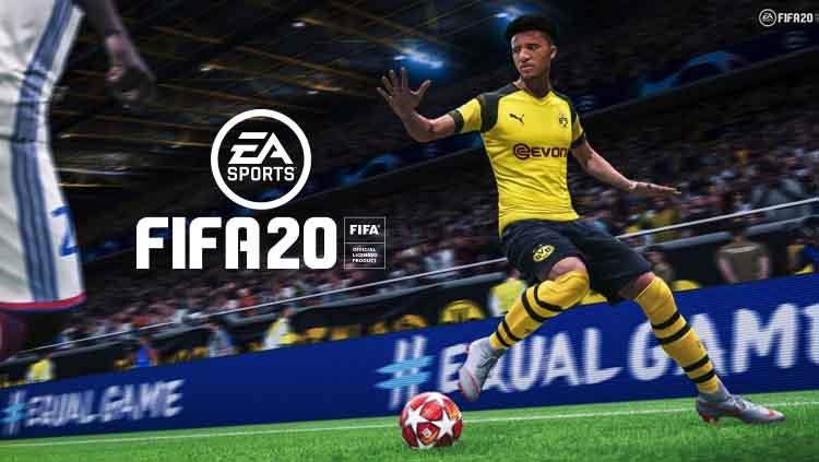 Ilustrasi game eSports FIFA 20.