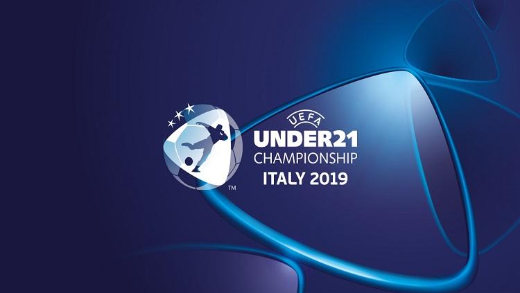 Logo Euro U-21 2019. - INDOSPORT