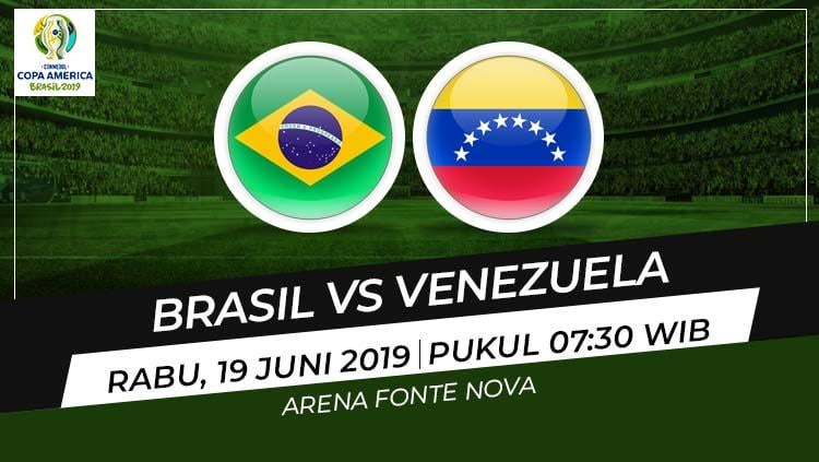 Prediksi Brasil vs Venezuela - INDOSPORT